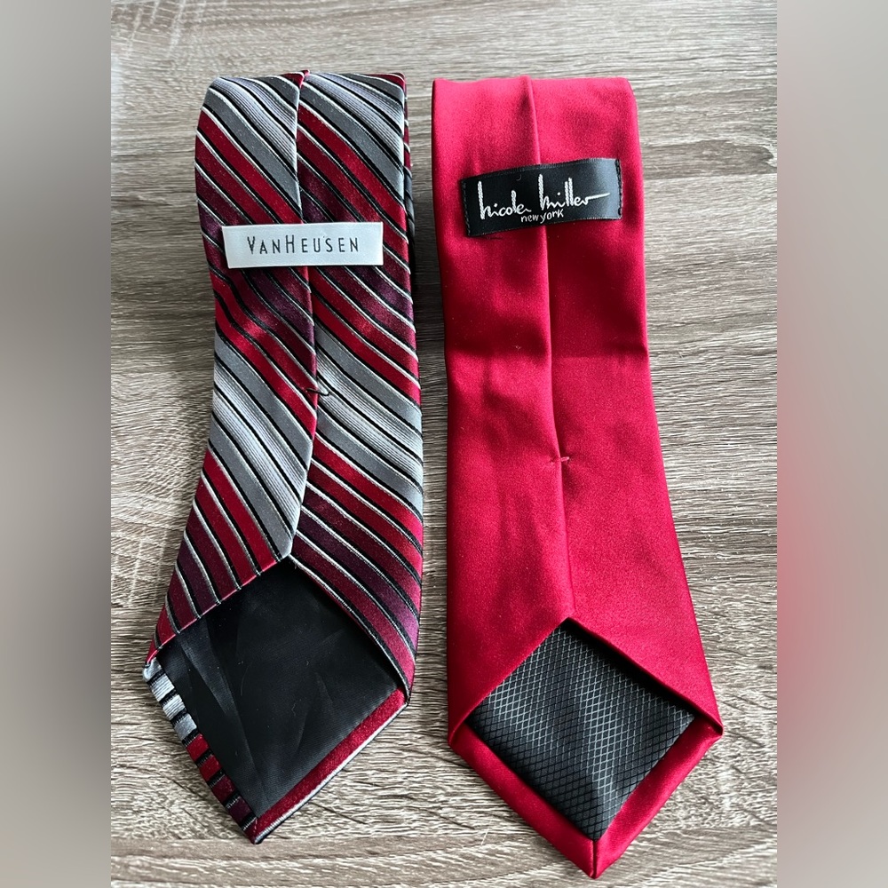 Van Heusen and Nicole Miller ties Get 2